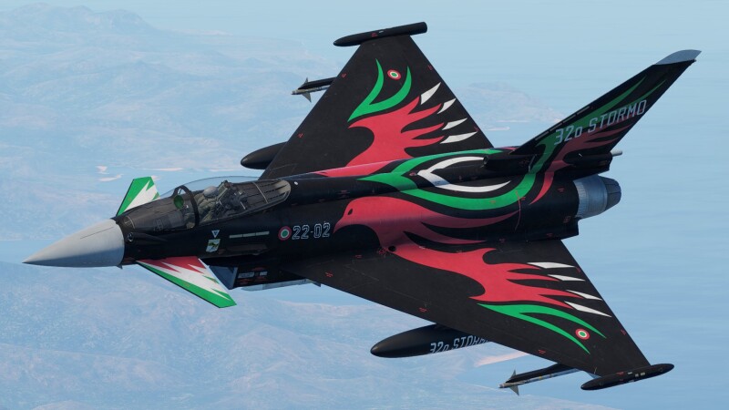 Italy Plane Camo