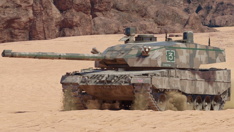 UK Tank Camo