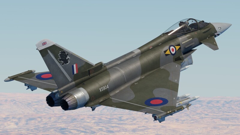 UK Plane Camo